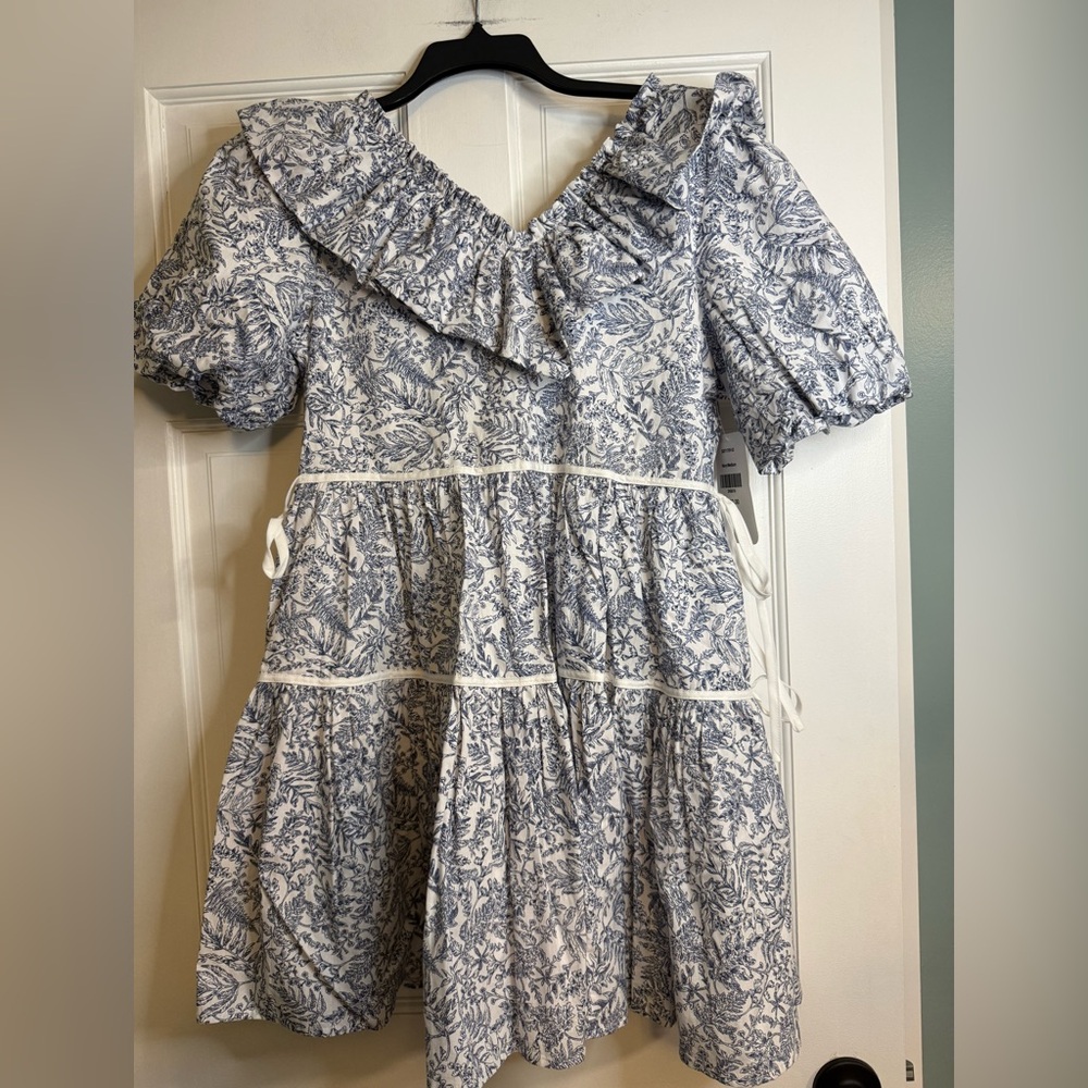 Hudson Gray Boutique Puff Sleeve Dress - Picture 4 of 4